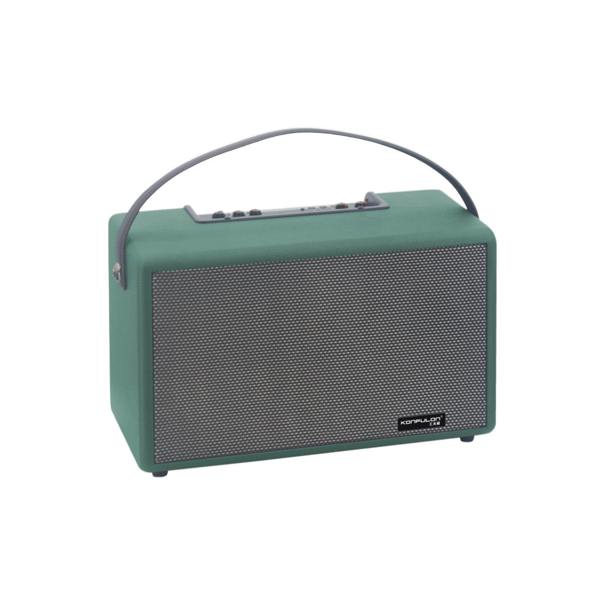 Konfulon F32 2x50W Sürücülü 2 Adet Mikrofonlu BT 5.2 Kablosuz Hoparlör
